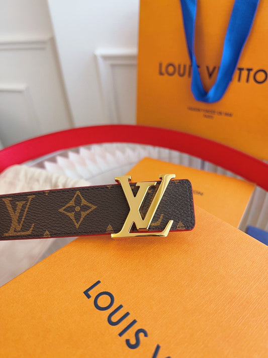 Pronta Entrega – Cinto Modelo Lоuіѕ Vuіttоn Reversível LV Initiales 30 mm
