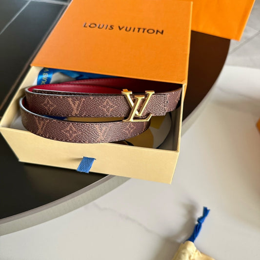 Pronta Entrega – Cinto Modelo Lоuіѕ Vuіttоn Reversível LV Iconic 20 mm