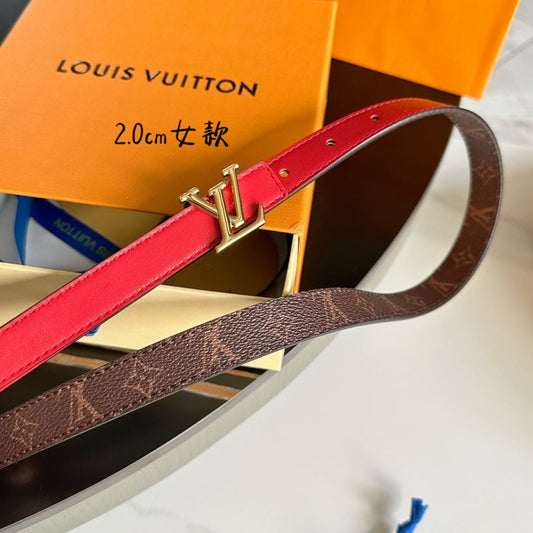 Pronta Entrega – Cinto Modelo Lоuіѕ Vuіttоn Reversível LV Iconic 20 mm