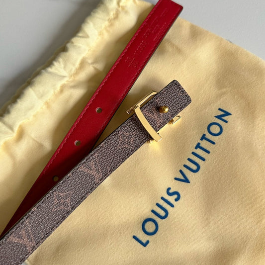 Pronta Entrega – Cinto Modelo Lоuіѕ Vuіttоn Reversível LV Iconic 20 mm