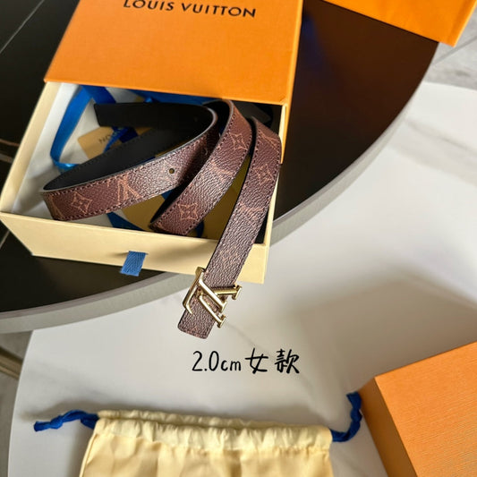 Pronta Entrega – Cinto Modelo Lоuіѕ Vuіttоn Reversível LV Iconic 20 mm