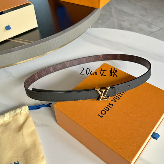 Pronta Entrega – Cinto Modelo Lоuіѕ Vuіttоn Reversível LV Iconic 20 mm