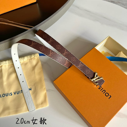 Pronta Entrega – Cinto Modelo Lоuіѕ Vuіttоn Reversível LV Iconic 20 mm