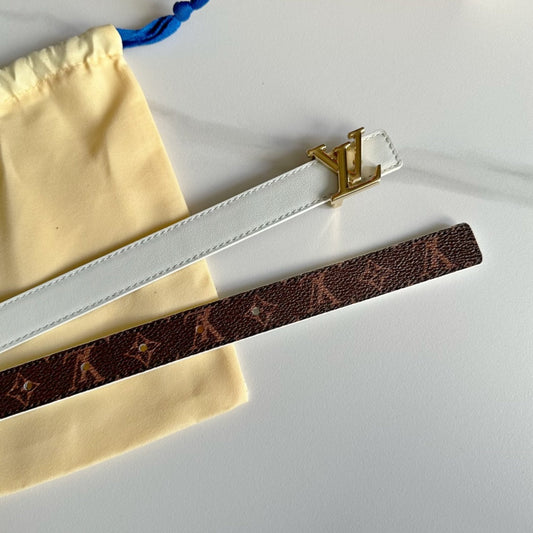 Pronta Entrega – Cinto Modelo Lоuіѕ Vuіttоn Reversível LV Iconic 20 mm