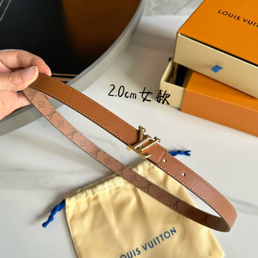 Pronta Entrega – Cinto Modelo Lоuіѕ Vuіttоn Reversível LV Iconic 20 mm