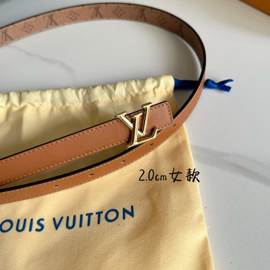 Pronta Entrega – Cinto Modelo Lоuіѕ Vuіttоn Reversível LV Iconic 20 mm