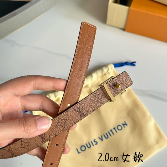 Pronta Entrega – Cinto Modelo Lоuіѕ Vuіttоn Reversível LV Iconic 20 mm