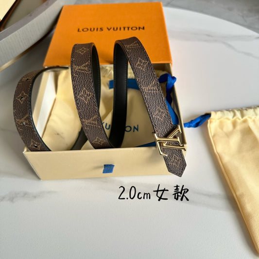 Pronta Entrega – Cinto Modelo Lоuіѕ Vuіttоn Reversível LV Iconic 20 mm