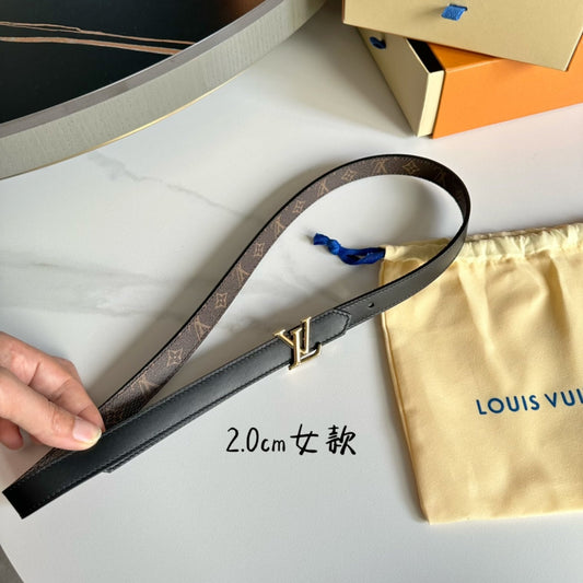 Pronta Entrega – Cinto Modelo Lоuіѕ Vuіttоn Reversível LV Iconic 20 mm