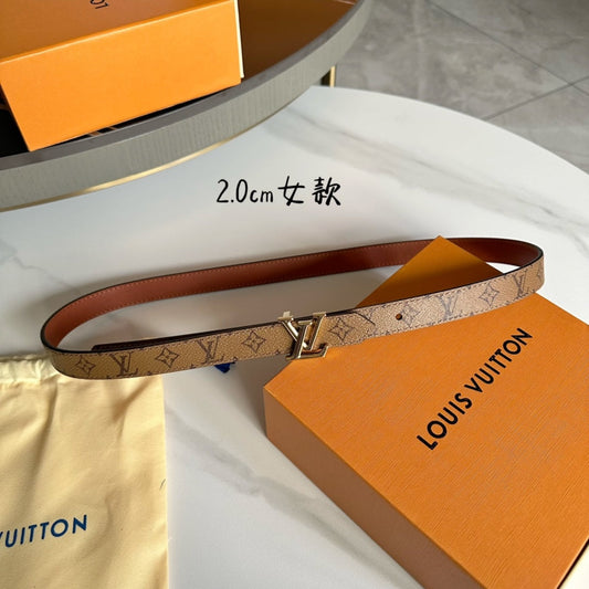 Pronta Entrega – Cinto Modelo Lоuіѕ Vuіttоn Reversível LV Iconic 20 mm