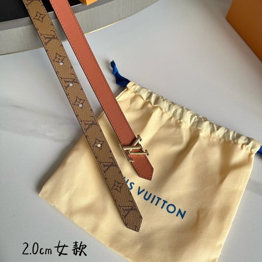 Pronta Entrega – Cinto Modelo Lоuіѕ Vuіttоn Reversível LV Iconic 20 mm