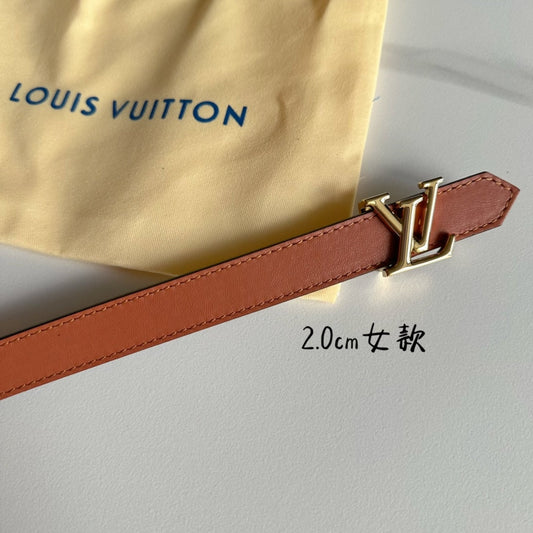 Pronta Entrega – Cinto Modelo Lоuіѕ Vuіttоn Reversível LV Iconic 20 mm