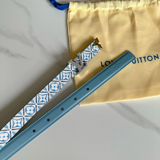 Pronta Entrega – Cinto Modelo Lоuіѕ Vuіttоn Reversível Pretty LV 20 mm