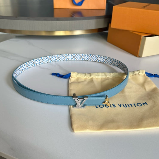 Pronta Entrega – Cinto Modelo Lоuіѕ Vuіttоn Reversível Pretty LV 20 mm