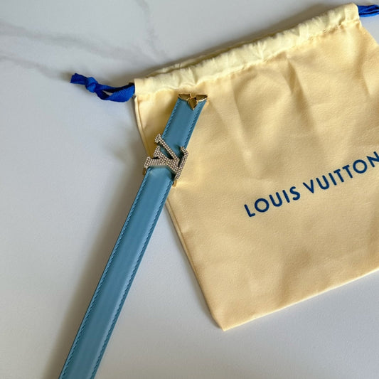 Pronta Entrega – Cinto Modelo Lоuіѕ Vuіttоn Reversível Pretty LV 20 mm