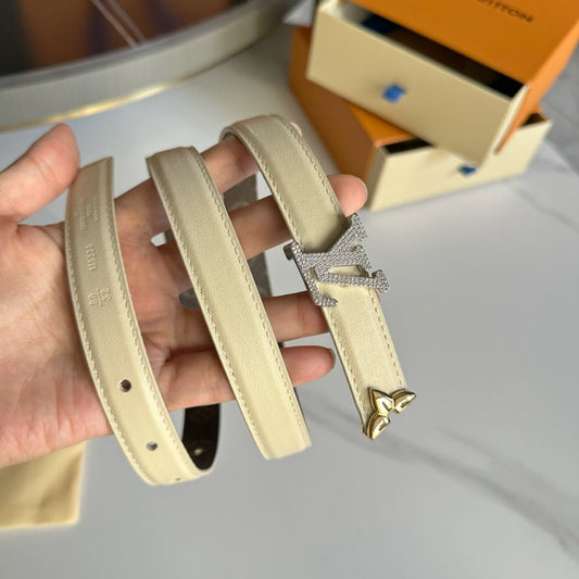 Pronta Entrega – Cinto Modelo Lоuіѕ Vuіttоn Reversível Pretty LV 20 mm