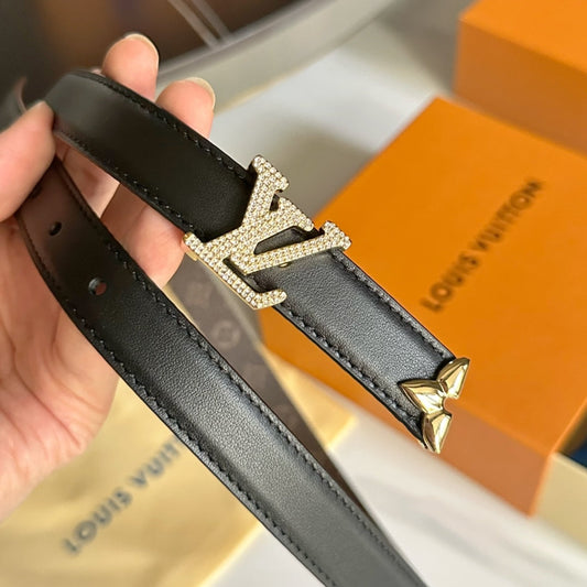 Pronta Entrega – Cinto Modelo Lоuіѕ Vuіttоn Reversível Pretty LV 20 mm
