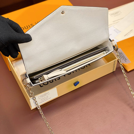 Pronta Entrega – Bolsa Modelo Louis Vuitton Felicie Pochette