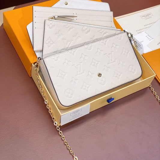 Pronta Entrega – Bolsa Modelo Louis Vuitton Felicie Pochette