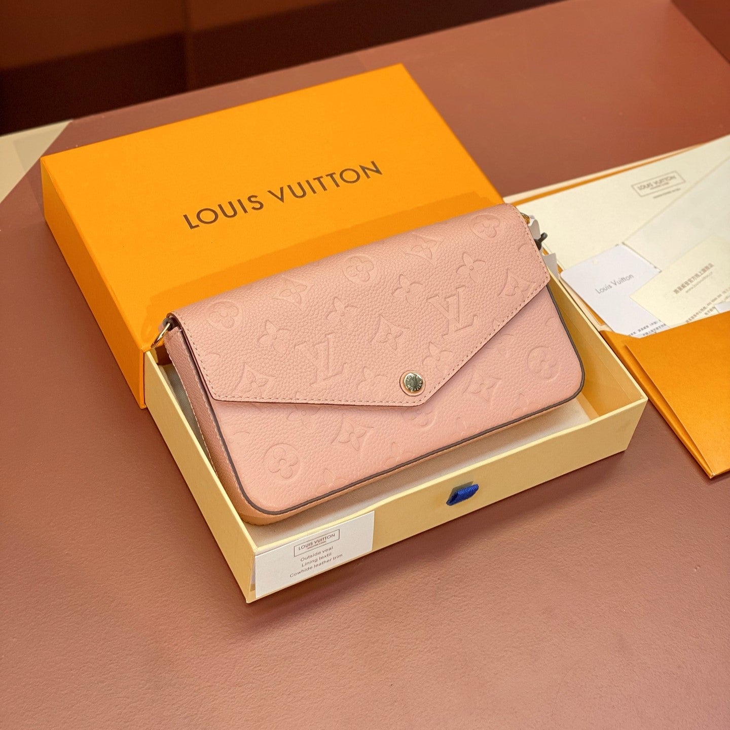 Pronta Entrega – Bolsa Modelo Louis Vuitton Felicie Pochette
