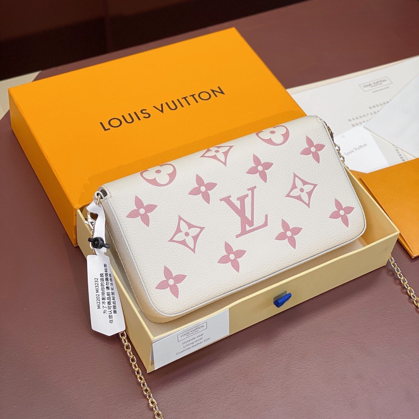 Pronta Entrega – Bolsa Modelo Louis Vuitton Felicie Pochette