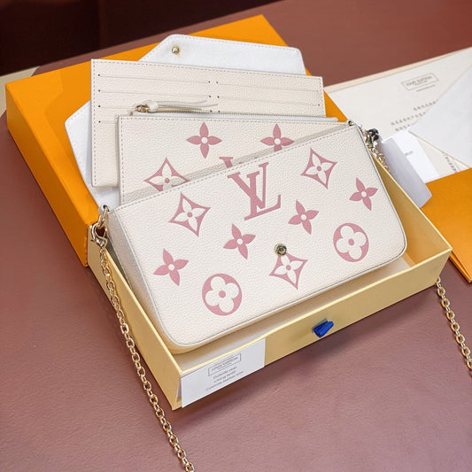 Pronta Entrega – Bolsa Modelo Louis Vuitton Felicie Pochette