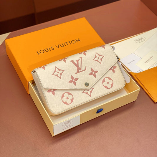 Pronta Entrega – Bolsa Modelo Louis Vuitton Felicie Pochette