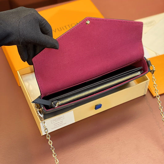 Pronta Entrega – Bolsa Modelo Louis Vuitton Felicie Pochette