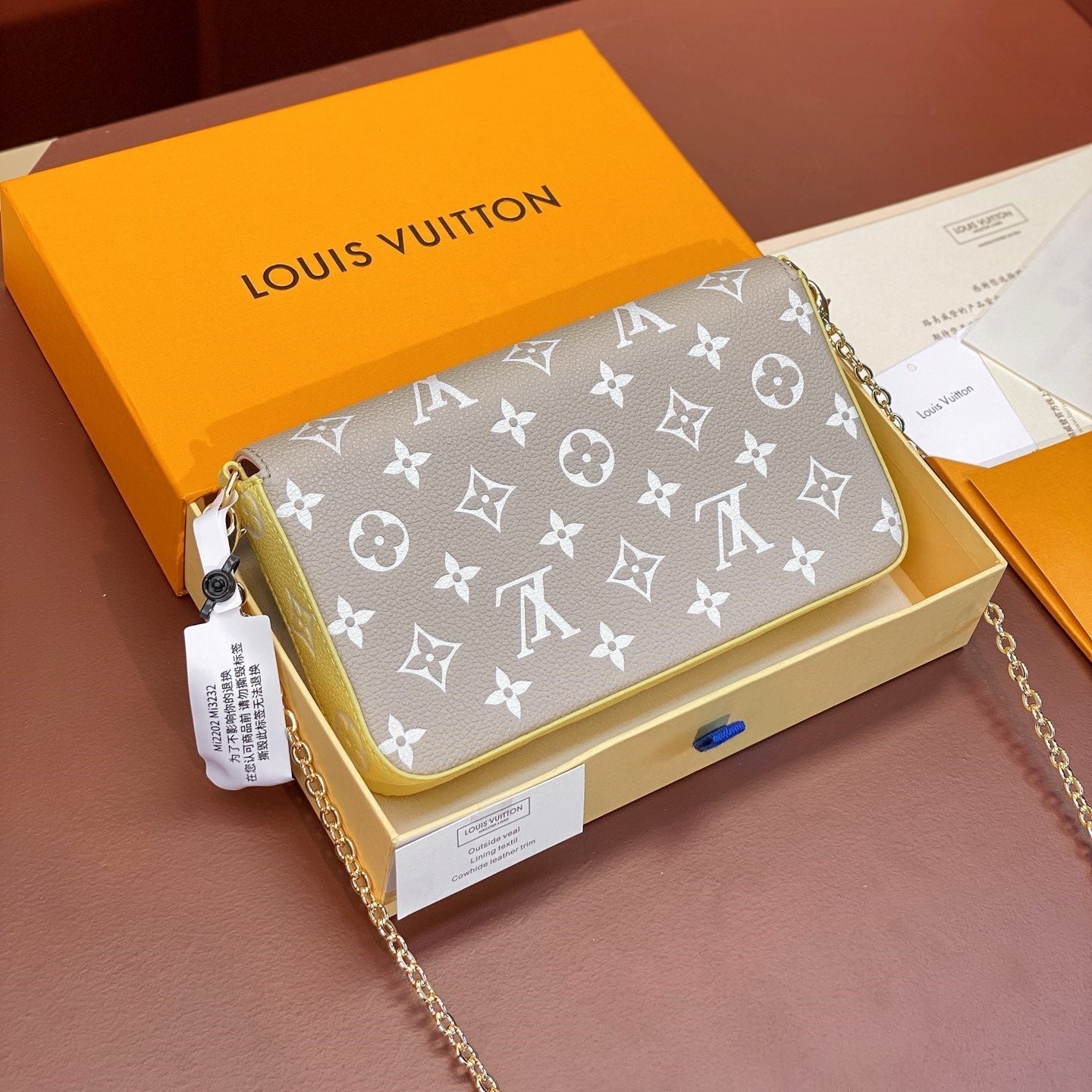 Pronta Entrega – Bolsa Modelo Louis Vuitton Felicie Pochette