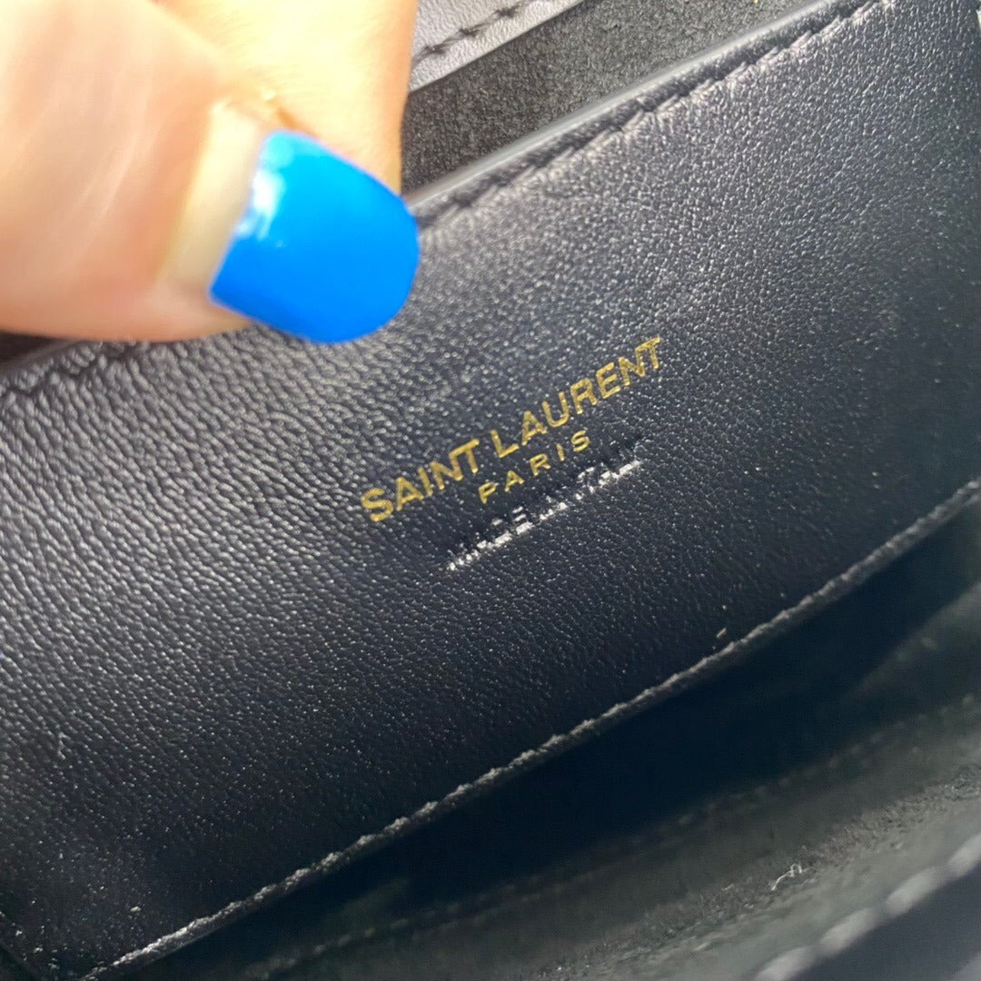 Pronta Entrega – Bolsa Modelo Saint Laurent Le 5 à 7 mini de Ombro