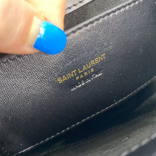 Pronta Entrega – Bolsa Modelo Saint Laurent Le 5 à 7 mini de Ombro