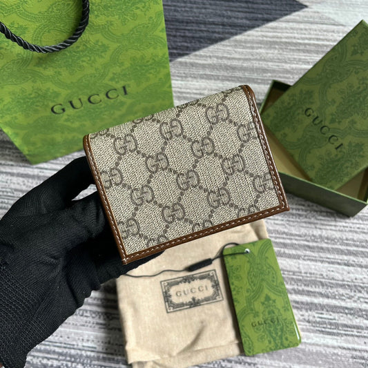 Pronta Entrega – Porta-cartões Modelo Gucci Horsebit 1955
