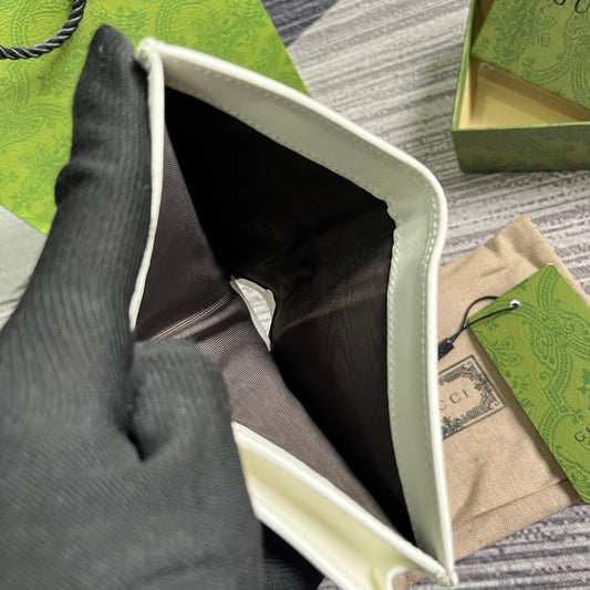 Pronta Entrega – Carteira Porta Cartões Modelo Gucci Horsebit 1955