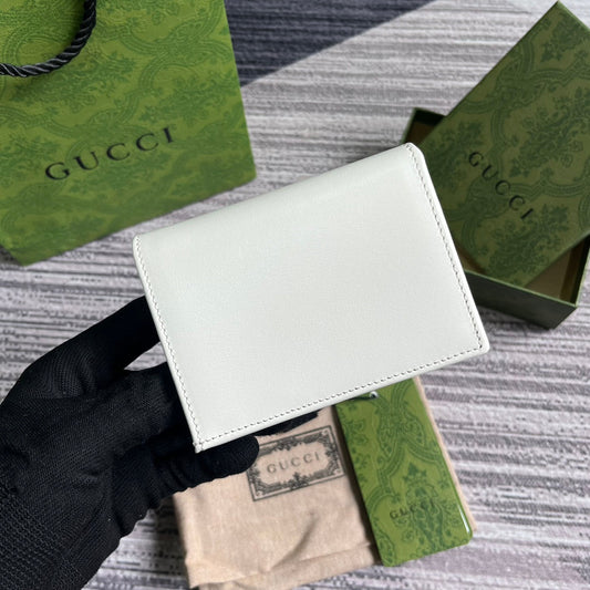 Pronta Entrega – Carteira Porta Cartões Modelo Gucci Horsebit 1955