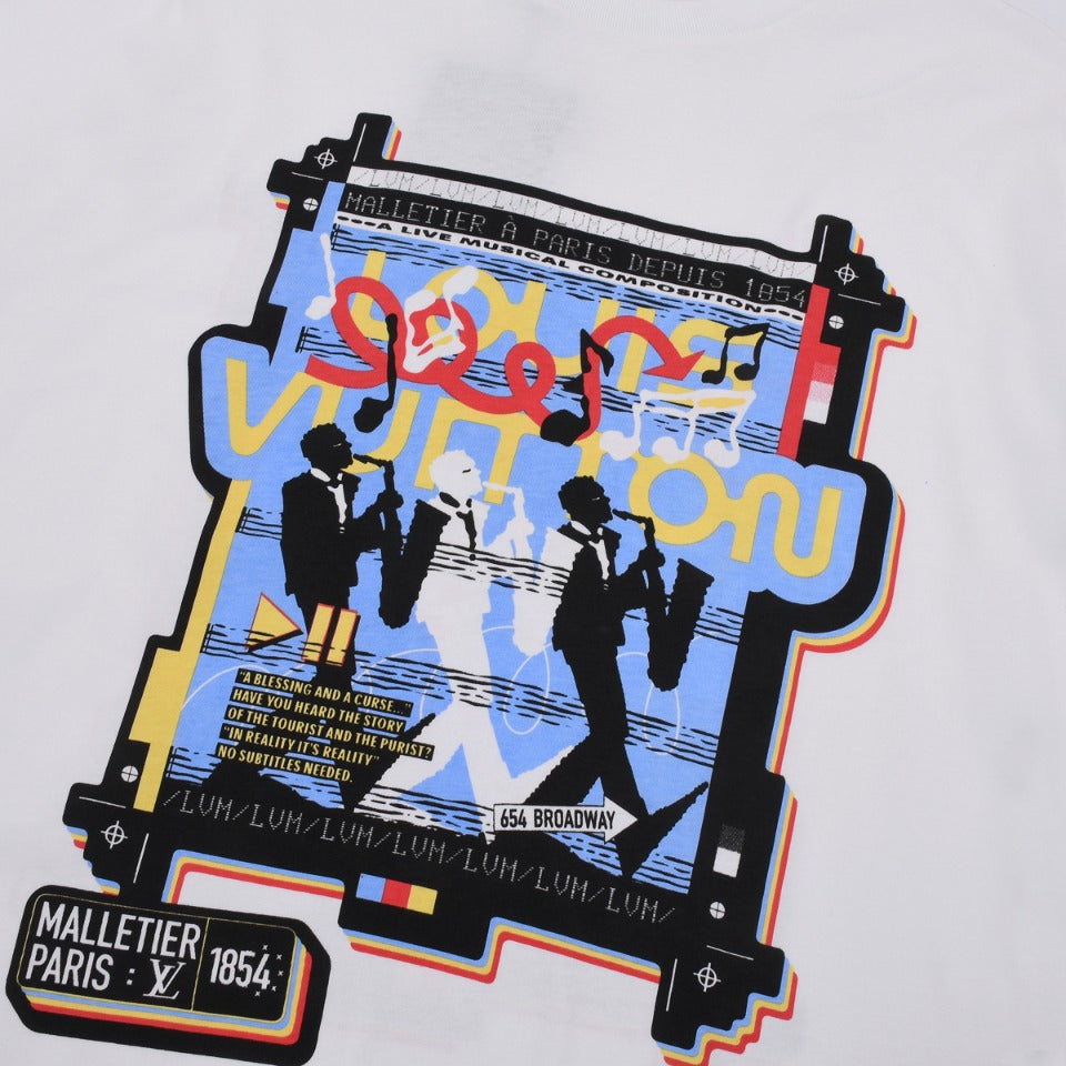 Pronta Entrega – Camiseta Modelo LV Jazz Flyers