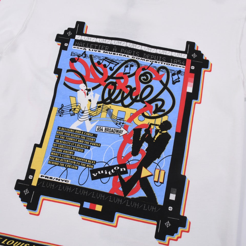 Pronta Entrega – Camiseta Modelo LV Jazz Flyers